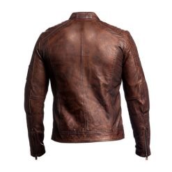 Alternative view of Brown Leather Jacket