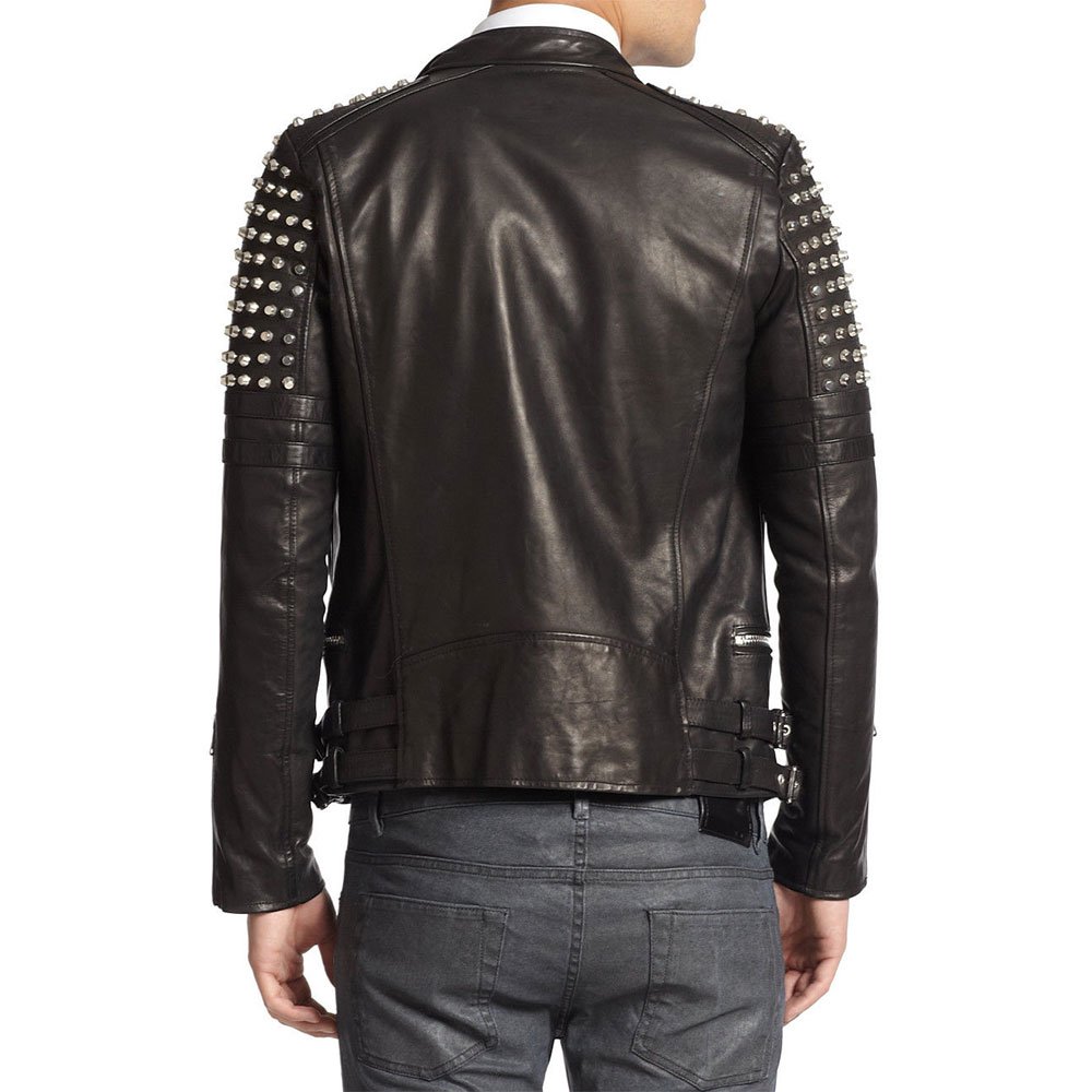 Studed Leather Jackets - Image 2