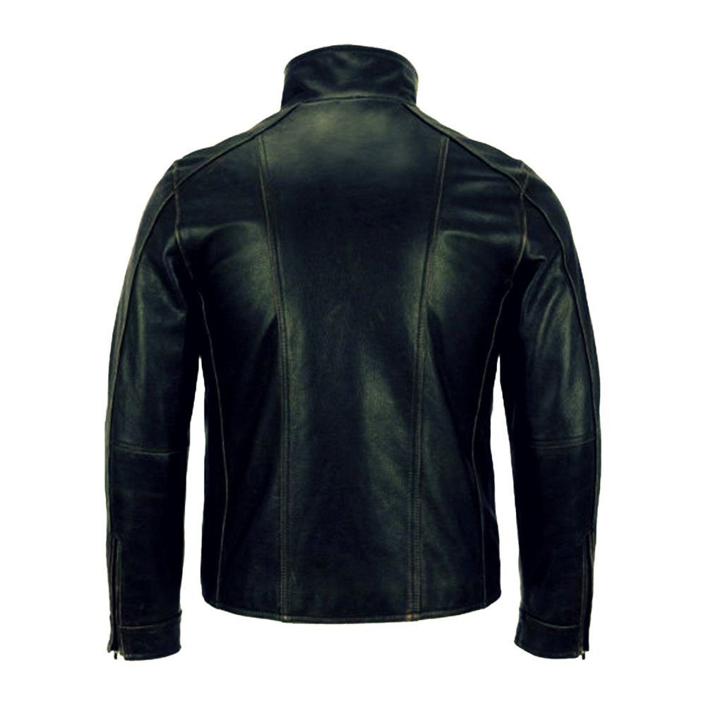 Leather Motorcycle Jacket - Image 2