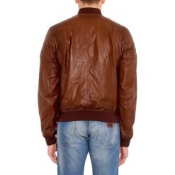 Alternative view of Brown Bomber Jackets