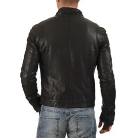 Alternative view of Black Leather Jacket