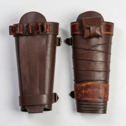Alternative view of Mandalorian Leather Leg Greave Armor