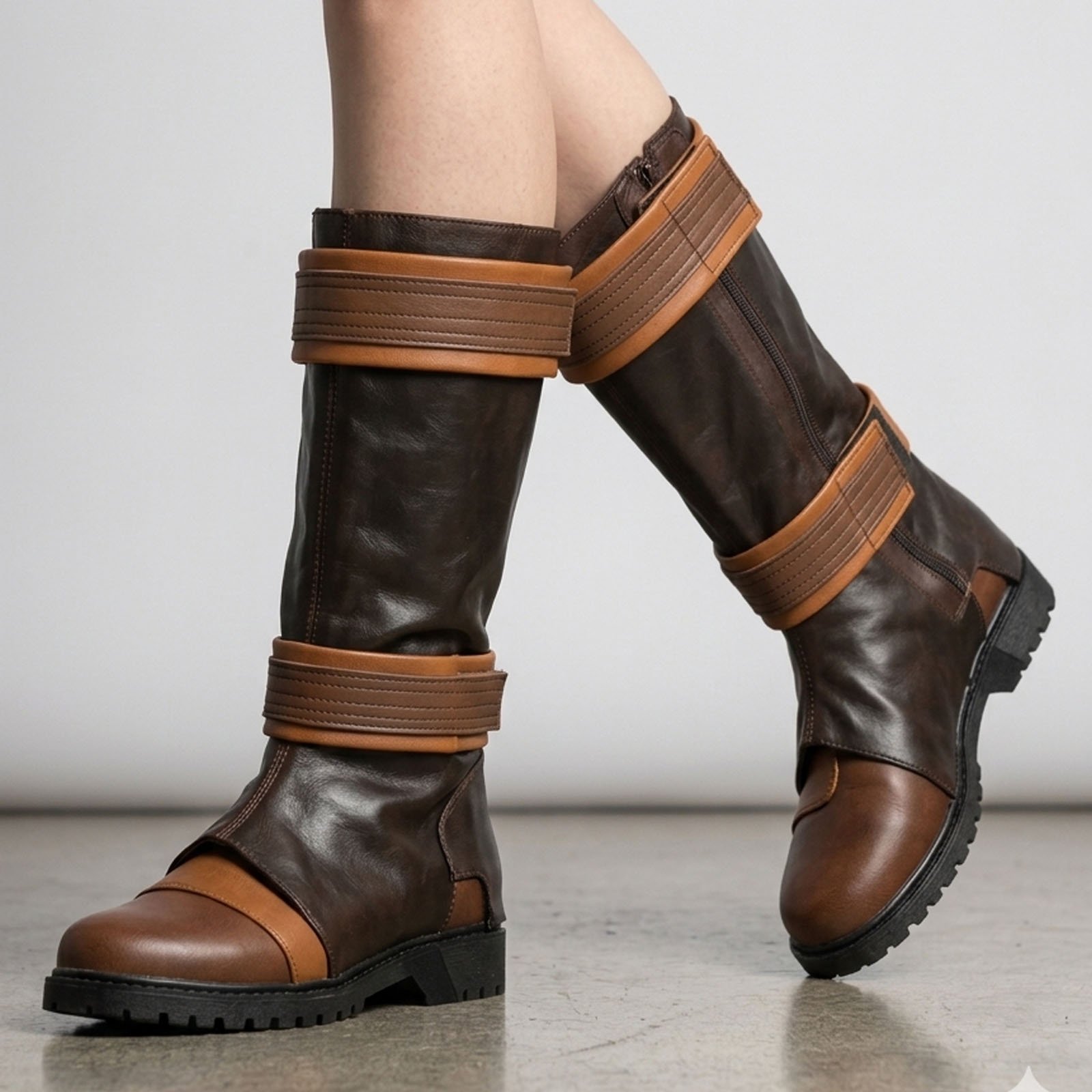 Bo katan Leather boots & gaiters - Image 3