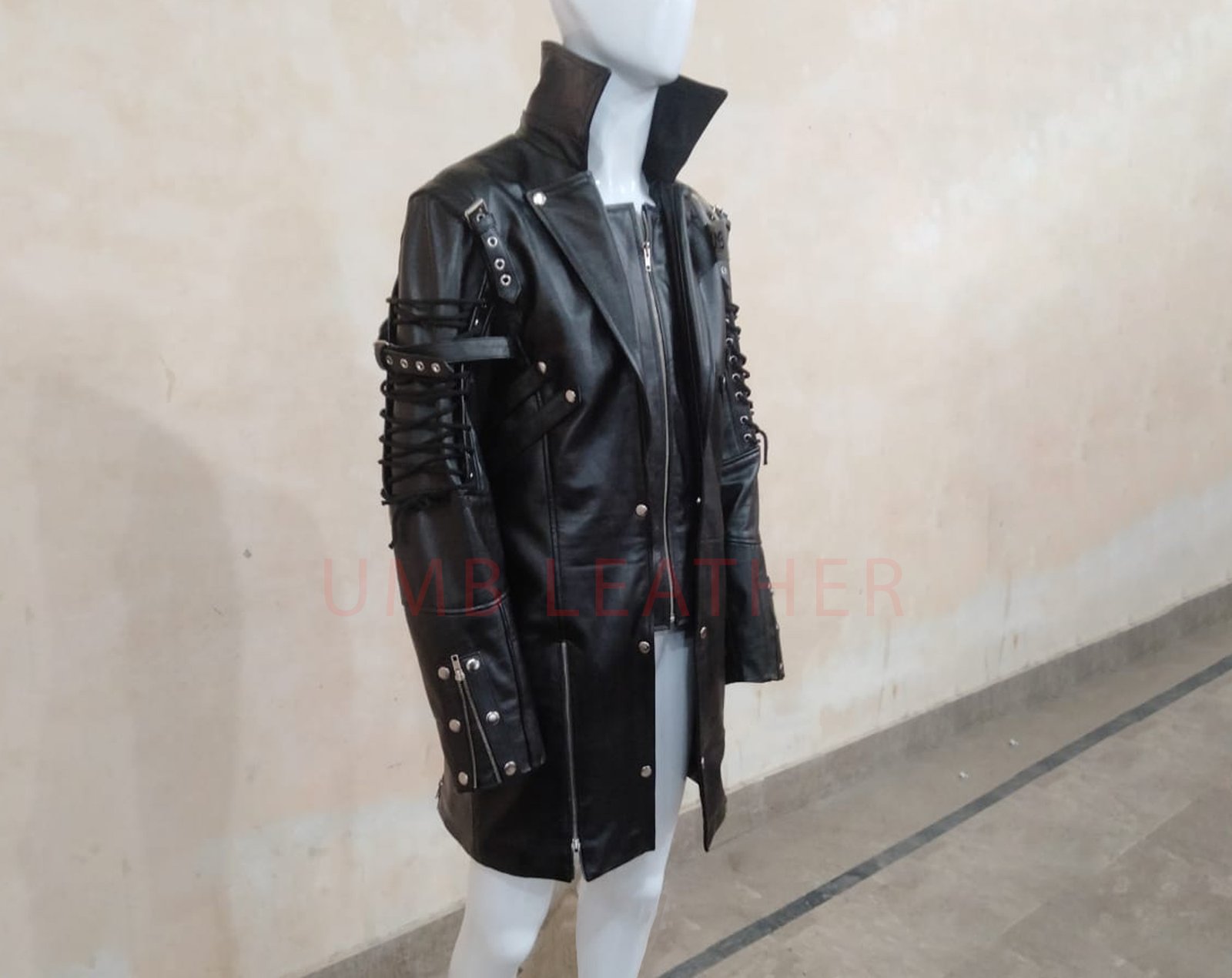 Steam punk Gothic Rave Coat - Image 2