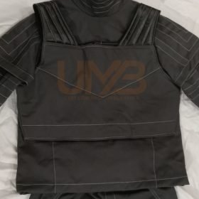 Alternative view of Mandalorian Black Flight Suit for kids Star Wars