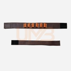 Alternative view of Din Djarin Right Leather Leg Greave Mandalorian Armor Piece