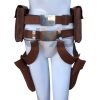Handcrafted Sabine Wren Leather Belt with Pouches – Screen-Accurate Star Wars Cosplay Accessory