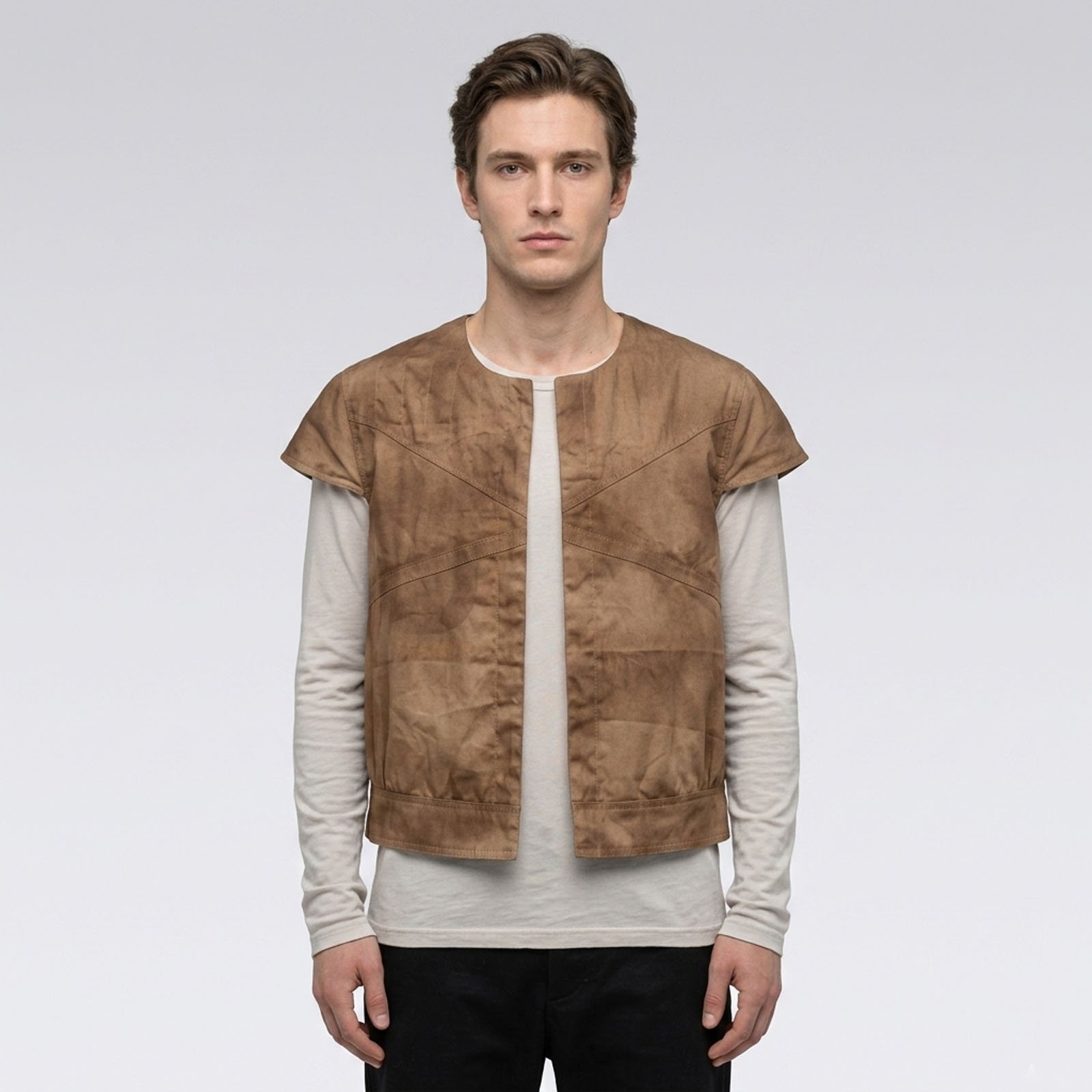 Endor Trooper Vest Tan Brown With Weathering