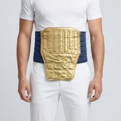 Mandalorian Waist Cummerbund Waistband And Golden Leather Tasset for E O
