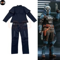 Alternative view of Authentic Bo-Katan Flight Suit Cosplay Costume