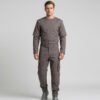 The Book of Boba Fett Cosplay Grey Flight Suit Costume
