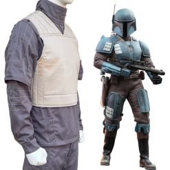 Alternative view of Star wars Death Watch Custom Flight Suit & Vest Outfitting Mandalorian Mercenaries
