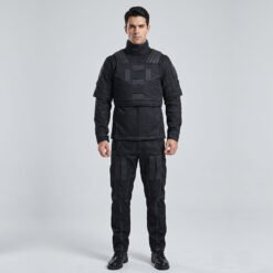 Mandalorian Black Flight Suit Din Djarin Bounty Hunter Outfit Customizable with Velcro Attachments