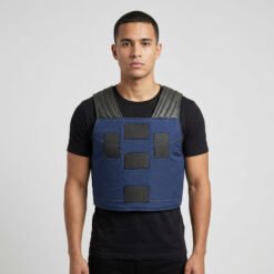 Din Djarin Navy Blue Flak Vest with Velcro Star Wars Cosplay Gear