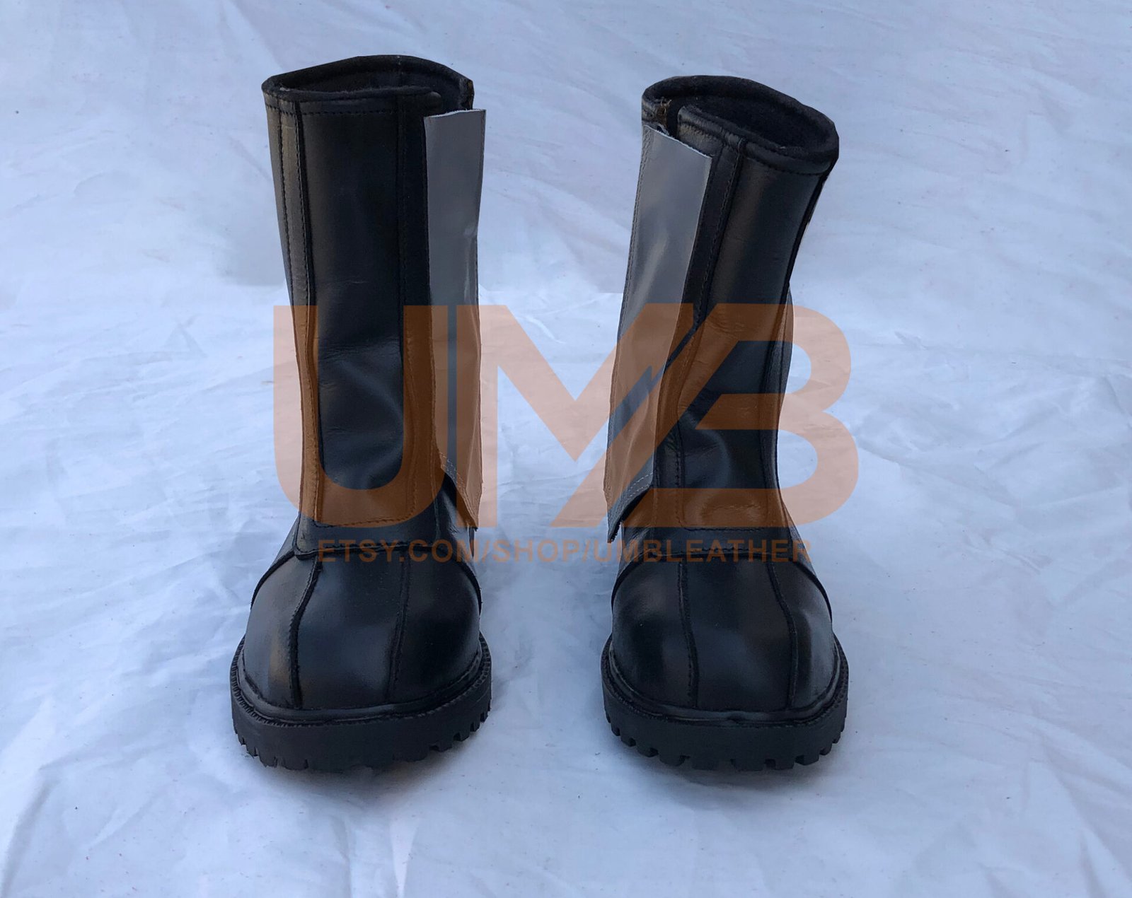 Mando Black Leather Boots - Image 4