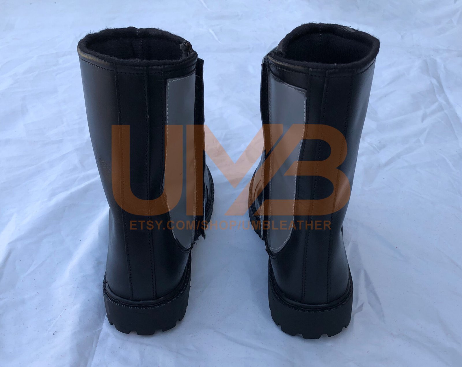 Mando Black Leather Boots - Image 5