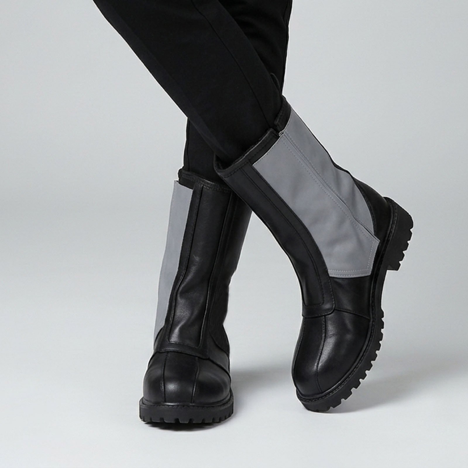 Mando Black Leather Boots - Image 2