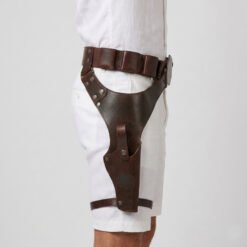 Alternative view of Han Solo Corellian Smuggler Leather Gun Belt & Holster