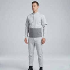 Star Wars Inspired White Imperial Super Commando Flight Suit Navy Commando Armor Cosplay Costum side view